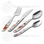 Emilie children's cutlery set colour 4-pieces Emilie children's cutlery set colour 4-pieces
