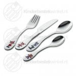 Friends children's cutlery colour 4-pieces Friends children's cutlery colour 4-pieces